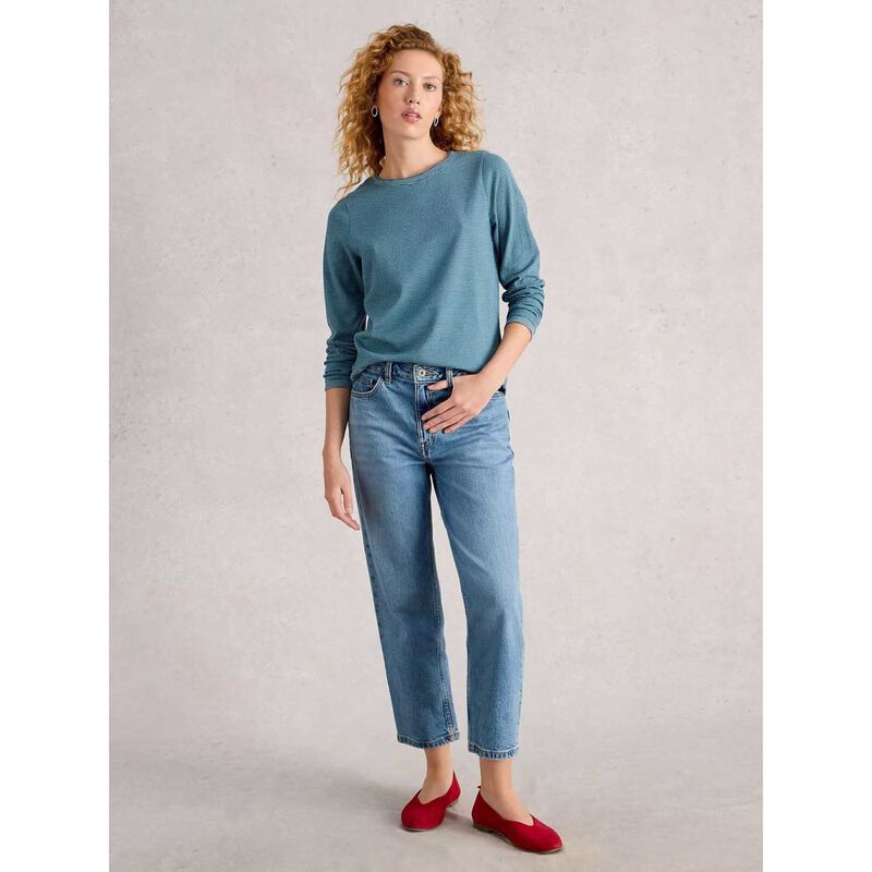 White Stuff Clara Ls Sparkle Tee image number 3